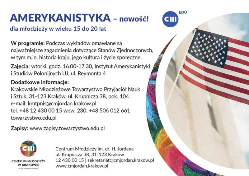 Amerykanistyka jako kierunek studiów