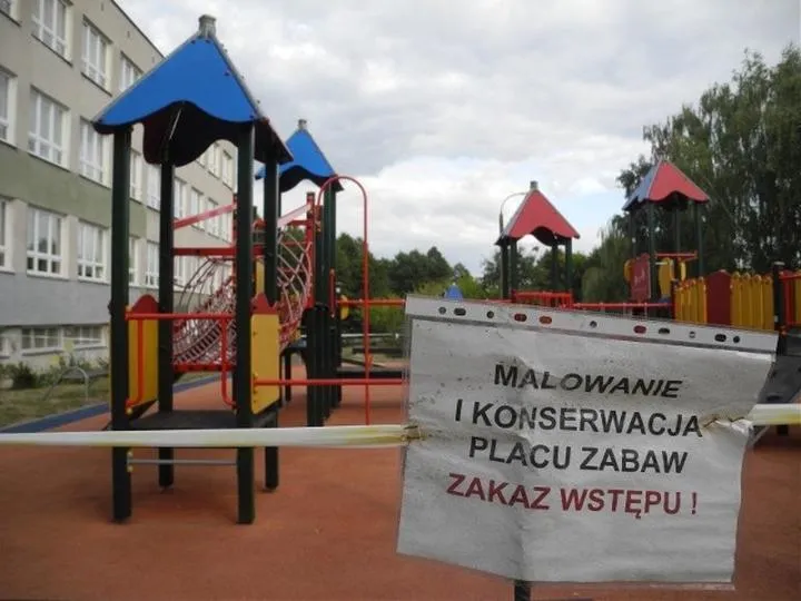 Bezpieczeństwo placu zabaw