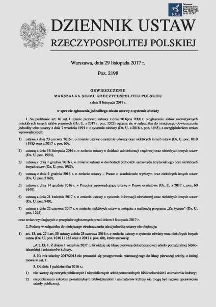 Obowiązek edukacyjny
