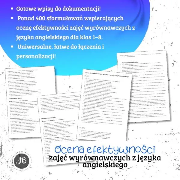 Ocena poziomu języka angielskiego
