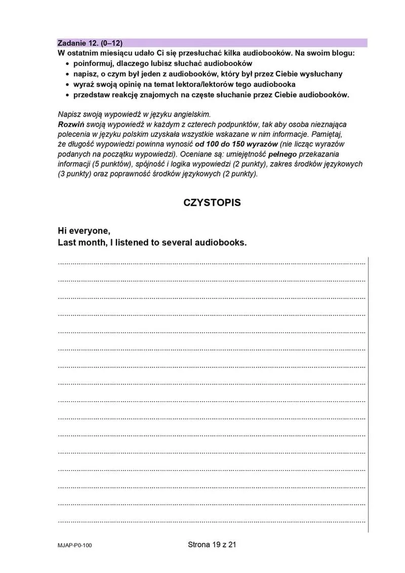 Podstawy gramatyki angielskiej na maturę