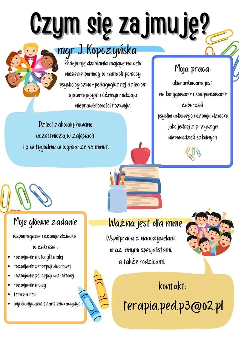 Terapia pedagogiczna dzieci