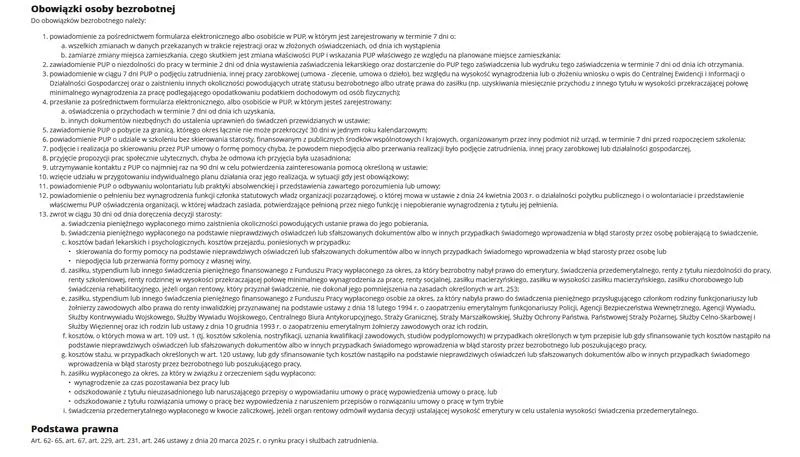 Tłumaczenie obowiązków na język angielski